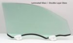 Laminated Passenger Right Side Front Door Window Door Glass Compatible with Chrysler 200/ Dodge Avenger 4 Door Sedan 2011-2014 Models - Image 2