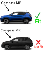 Driver Left Side Front Door Window Door Glass Compatible with Jeep Compass MP 2017-2022 Models - Image 3