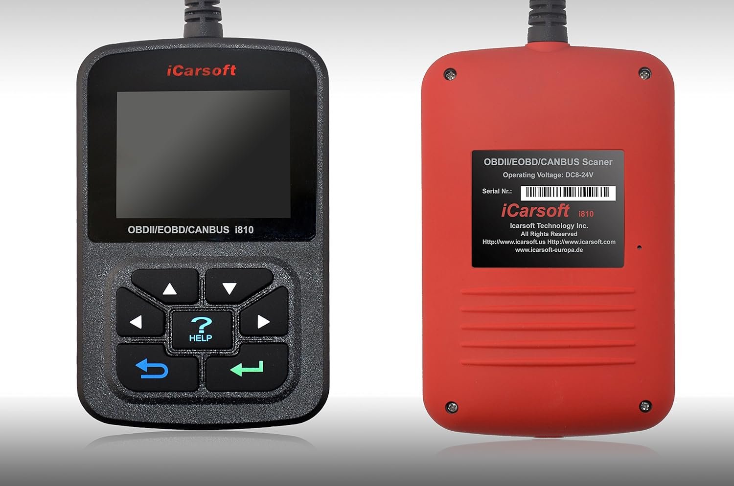 iCarsoft i810 OBD2 Code Reader Universal Car Diagnostic Tool Live Data Support - Image 3