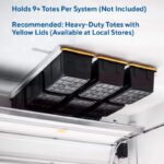 E-Z Storage Tote Slide Pro — Overhead Garage Storage System - Image 3