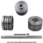 Edge Roller Die Small "Flat Bar Rolled The Hard Way" Works With Material That Is 1/16" 1/8" 3/16" 1/4" & 1/2" Thick and up to 2.5" Tall.
