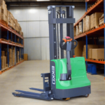 EKKO EB12E-98Li Lithium Iron Phosphate Straddle Stacker 72"Mast, 98" Lift - Image 2