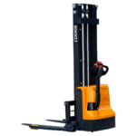 EKKO EB12E Full Powered Straddle Stacker 2640lbs. Cap., 119.4" Height - Image 3