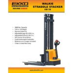 EKKO EB13E-138 Full Powered Straddle Stacker 2800 lb Cap., 138" Height - Image 3