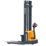 EKKO EB13E-138 Full Powered Straddle Stacker 2800 lb Cap., 138" Height - Image 2