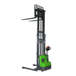 EKKO EB14C-98Li 3000 lb. Lithium Straddle Stacker - Image 2