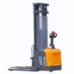 EKKO EB16EA Full Powered Straddle Stacker 4400 lb Cap., 216" Height