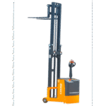 EKKO EK07S Counterbalance Walkie Stacker 1550lbs. Cap., 118" Height - Image 6