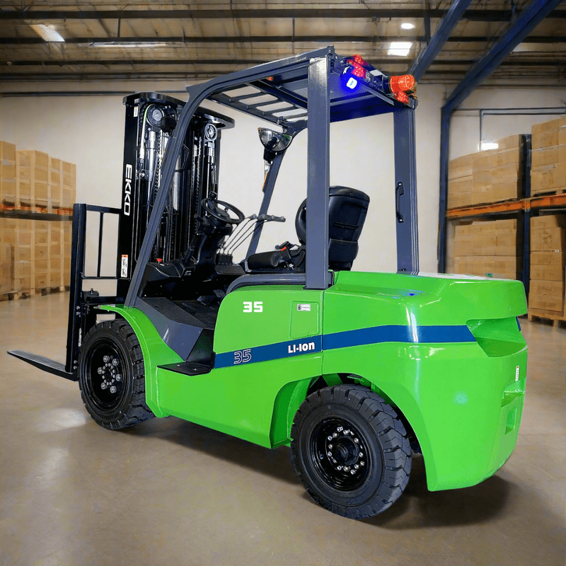 EKKO-EK35GT-Li-Forklift EKKO EK35GT-Li Lithium Powered Forklift, 7000 lbs Cap., 185" Lift Ht - Image 1