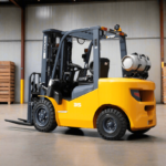 EKKO EK35LP Pneumatic Forklift (LPG) 7000 lbs cap, 189" Lift Height - Image 2