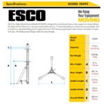 ESCO 10493 9-Ton High-Lift Jack Stand - Image 4