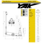 ESCO 92010 Yak 17-28-55-88 Ton Air Hydraulic Jack - Image 5