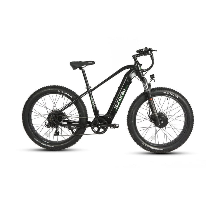 Eunorau-FAT-AWD-Step-Over-Raven-Right-2.0 Eunorau FAT-AWD 2.0 Dual Motor Fat Tire Electric Mountain Bike - Image 1