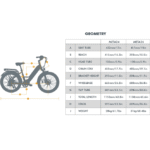 Eunorau Meta 2024 Electric Full Suspension Mountain Bike - Image 10