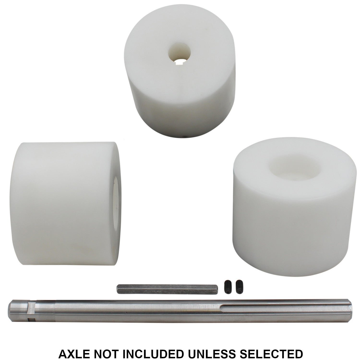 FLATPLATESMOOTHDELRIN-1 Flat Plate "Smooth" Dies Will Roll Flat Material Up To 3.0" Wide Delrin - Image 1