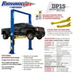Forward Lift DP15N001 175" Two Post Lift 15,000 lbs. Capacity - Image 5
