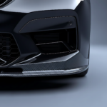 BMW M5 F90 LCI 2021+ Front Lip Spoiler — Carbon Fiber / Forged Carbon / FRP Chin Splitter Diffuser - Image 2