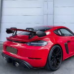 Porsche 718 (982) Cayman/Boxster GT4 RS-Style Carbon Fiber Wing Spoiler - Image 11
