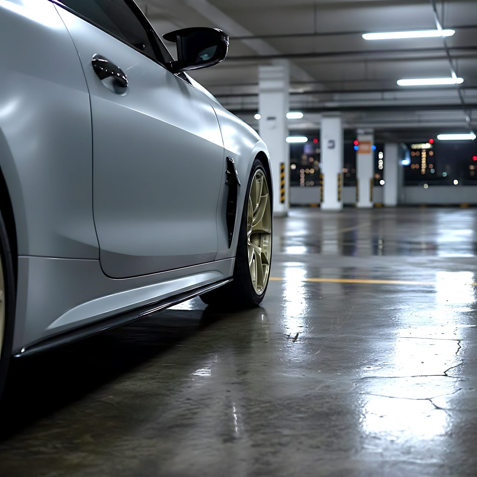 Gemini_Generated_Image_mygalmmygalmmyga BMW 4 Series G22 G23 Side Skirts Extensions - Carbon Fiber / Forged Carbon / FRP - Image 1