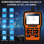 FOXWELL NT510 Full System OBD2 Auto Fault Code Reader Reset Diagnostic Scan Tool Fits SKODA - Image 7