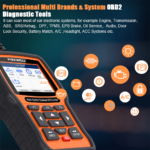 FOXWELL NT510 Full System OBD2 Auto Fault Code Reader Reset Diagnostic Scan Tool Fits SMART - Image 6