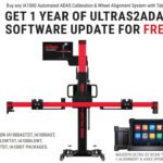 Autel IA1000TDT Automated Wheel Alignment & ADAS Calibration System with MaxiSYS Ultra S2, Digital LDW Targets, Robotic Positioning & 27-Inch Monitors