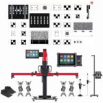 Autel IA900 LDW Calibration & 4-Wheel Alignment System with MaxiSYS Ultra Tablet, Robotic Frame, Six-Camera Positioning & Full ADAS Capability