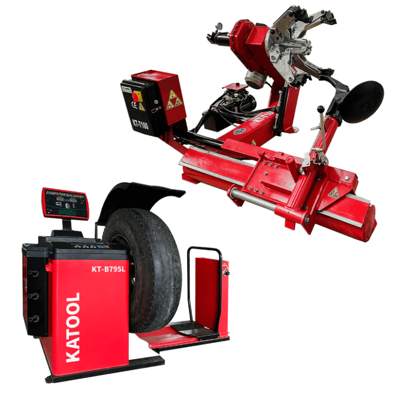Katool-KT-T160-KT-B795L-Combo Katool KT-T160 Tire Changer & Wheel Balancer KT-B795L Combo - Image 1