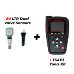 Launch Tech (80) LTR Dual Valve Sensors w/ (1) TSAp3 Tools Kit