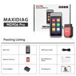 Autel MaxiDiag MD906 Pro OBD2 Diagnostic Scanner Tool - Image 4