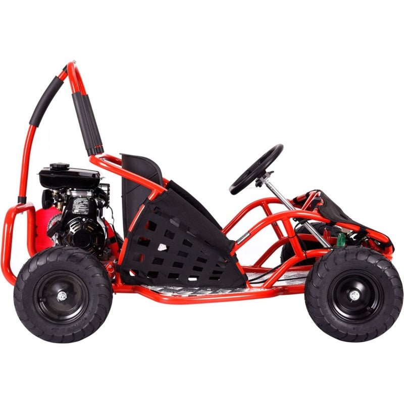 MT-GK-05_Red MotoTec Off Road Go Kart 79cc - Image 1