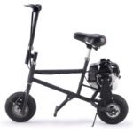 MotoTec 49cc Gas Mini Bike Black - Image 5