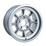 Porsche PAG1680 Satin Silver 16 x 8 Alloy Wheels