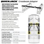 QuickJack Crossbeam Adapter For 5000 And 6000 Series - Image 3