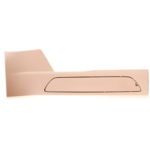 Rear Door Sill Trim - Right - Panamera | 2010-2016