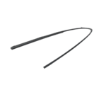 Left Window Well Trim Strip - Matt Black - Panamera | 2010-2016