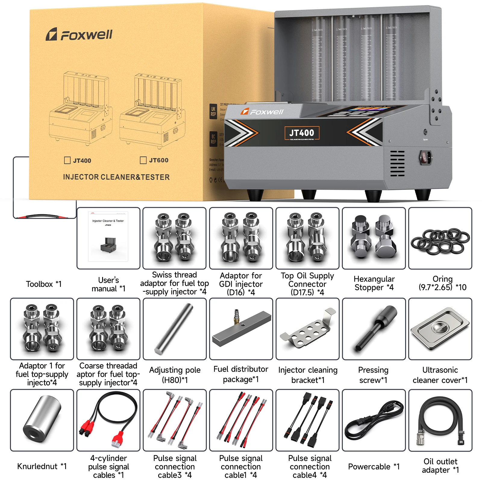 Foxwell JT400 Packaging Box