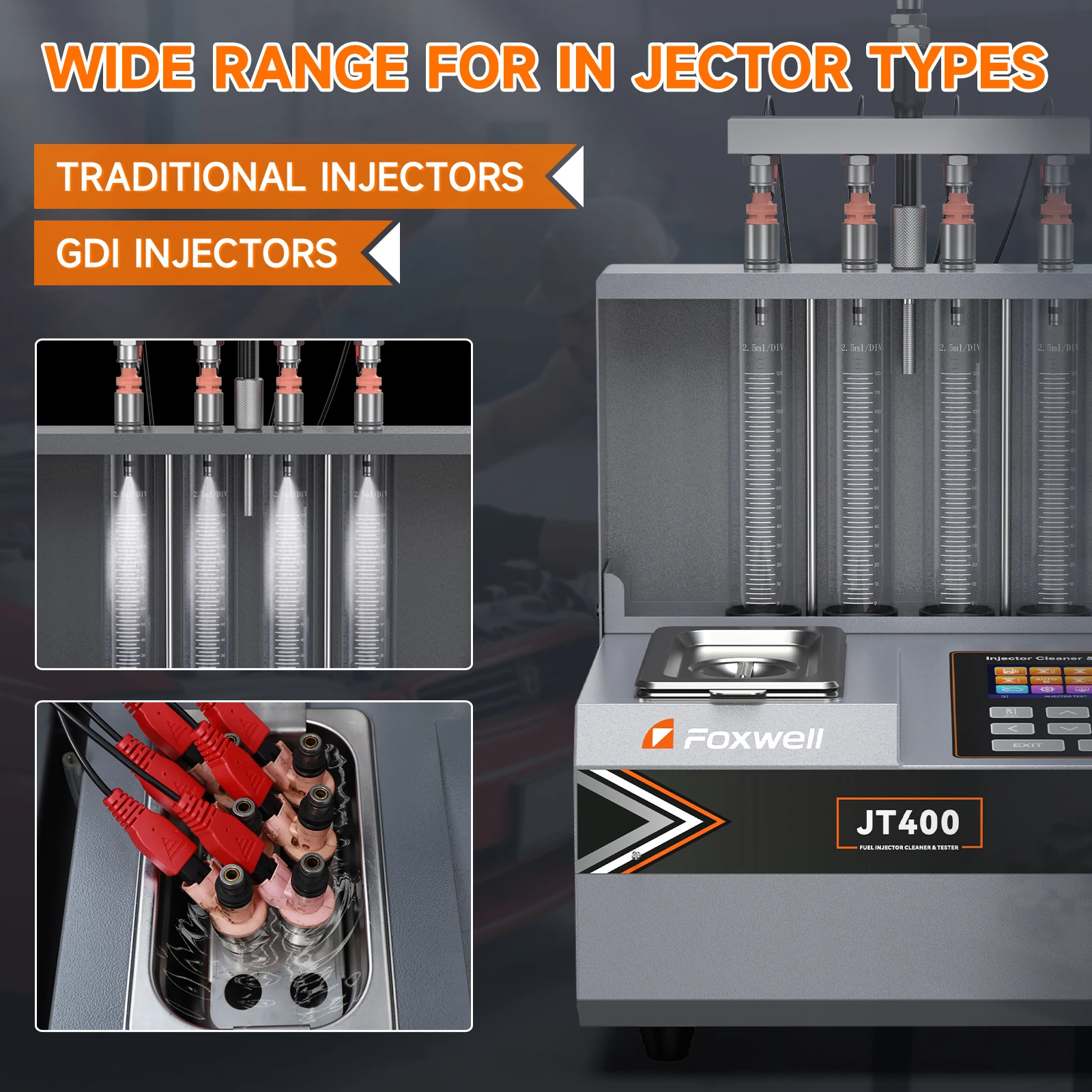 Foxwell JT400 Injector Accessories