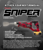 Equalizer® Sniper™ with 120V Charger Auto Glass cut out  Removal tool  powerful, brushless motor - PER ORDER - Image 2