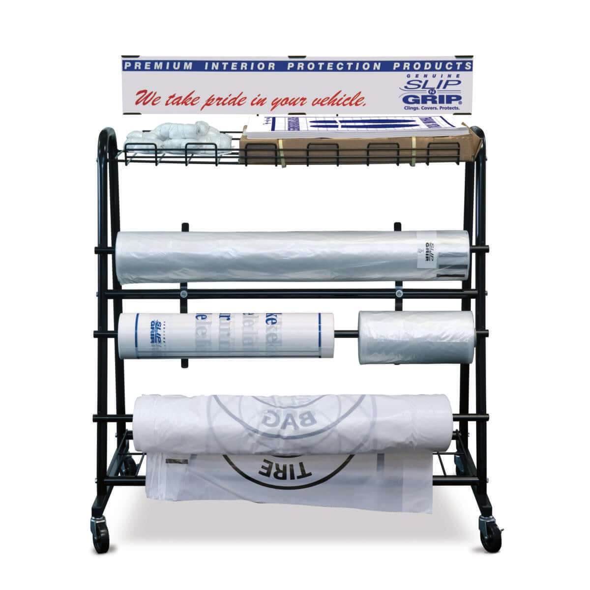 Start-Up_Kit Slip N Grip Start Up Assortment with Dispenser Rack - Floor Rack - Image 1