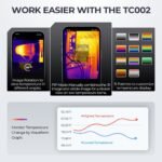 TC002 iOS Thermal Camera for iPhone/iPad – 256x192 IR, -4°F to 1022°F, 0.1°C Accuracy, High Sensitivity, Portable & Rugged for Home, Automotive, HVAC, and Industrial Use - Image 8