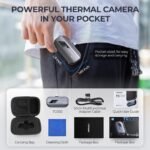 TC002 iOS Thermal Camera for iPhone/iPad – 256x192 IR, -4°F to 1022°F, 0.1°C Accuracy, High Sensitivity, Portable & Rugged for Home, Automotive, HVAC, and Industrial Use - Image 12