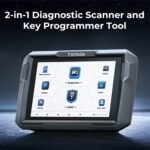 TOPDON UltraDiag OBD2 Scanner & Key Programmer – 8" Android 11 tablet, 100+ car brands, 30 reset services, full-system diagnostics, key learning, PIN reading, bidirectional control, AutoVIN, Bluetooth VCI. - Image 2