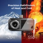 TOPDON TS001 Long-Focus Android Thermal Imager, 256x192 IR Resolution, 25Hz Frame Rate, Adjustable 9mm Lens, -20°C to 550°C, High-Precision Temperature Detection, PCB, Auto Repair & Building Inspection - Image 4