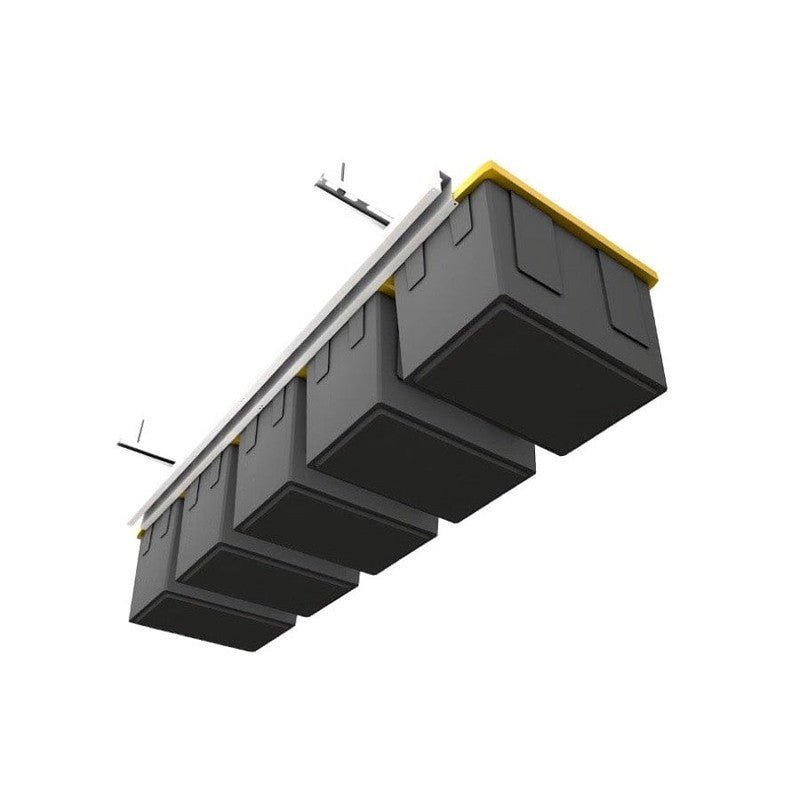 TS1_c9fcc519-01be-4fe8-8644-a5b64dc85afb E-Z Storage Glide Tote Slide — Overhead Garage Storage System - Image 1