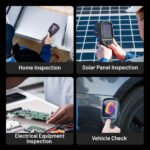 TC004 Thermal Camera | 256×192 IR Sensor Enhanced to 320×240 | Detects ±0.05°C | −20°C to 350°C Range | 56° FOV, Spot Modes, PC Projection, 12-Hour Runtime, IP54 Rugged Design - Image 9