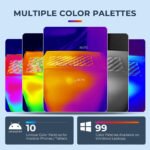 TOPDON TC001 Smartphone & Tablet Thermal Imaging Camera – 256×192 IR Resolution, -4°F to 1022°F Temperature Range, USB-C Plug & Play, Android & Windows Compatible, Portable Infrared Thermography Tool - Image 15