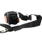 Three-Point Seat Belt - Left - Black - Macan | 2015-2025