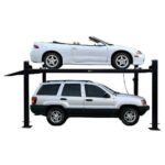 Tuxedo FP8K-DX-XLT 8,000 lb Deluxe Storage Lift Extended Length / Height - Poly casters, drip trays, jack tray - Image 5