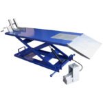 Tuxedo M-1500C-HR 1,500 lb High Rise Motorcycle Lift Bench w/ Vise, Sides, Balance Bar, Pump - Image 5